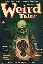 Weird Tales cover image for November 1945