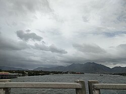 Đầm Thủy Triều from the perspective of New Bridge, Cam Hải Đông