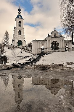 118. Церковь Покрова, Толгоболь, Ярославская область. Автор — Николай Васильевич Белавин