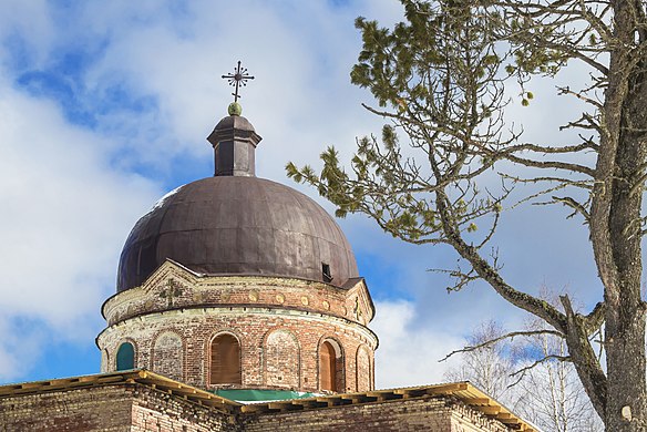 151. Церковь Воздвижения Креста Господня, Анкушино, Юрьянский район, Кировская область Автор — Новинская Г.