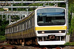 中央・総武緩行線用の209系500番台 （2007年6月12日 御茶ノ水 - 水道橋）