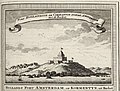 Fort Amsterdam, gravure 1747