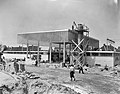 Bouw van Station Sloterdijk; 24 mei 1956.