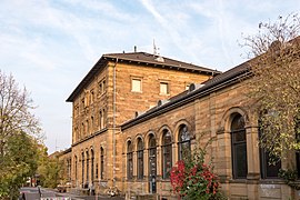 Stadtbahnhof (1852) ältester Bahnhof Schweinfurts