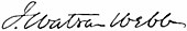 signature de James Watson Webb