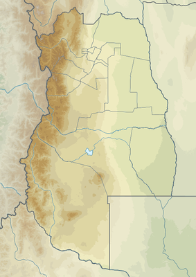 Location map Provincia de Mendoza
