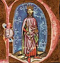 A(z) IV. Béla magyar király lap bélyegképe