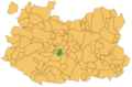 Розташування муніципалітету у провінції Сьюдад-Реаль