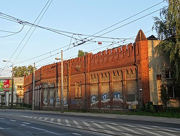 View from Nakielska street