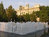 Budapešť, Szabadság tér, Nemzeti Bank épülete.JPG