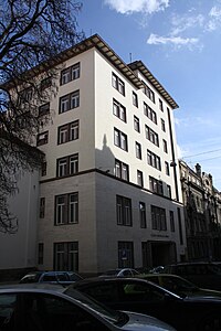 Budova rozhlasu na Beethovenově ulici v Brně