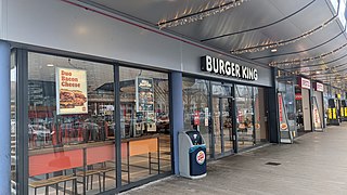 A Burger King restaurant in Rotterdam, Netherlands