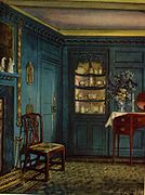 A Blue Room, Colour and Interior Decoration, Country Life, 1926