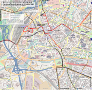 Électrification de deux lignes à voie normale en 1895.