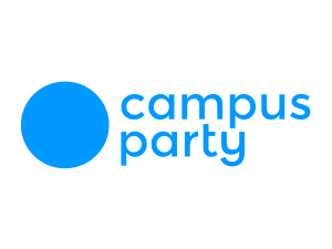 Campus Party logo, using Folio typeface FolioT...