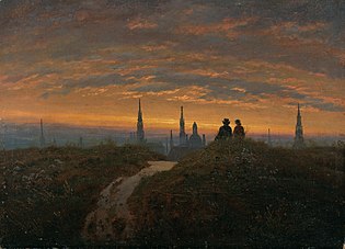 Карл Густав Карус - Blick auf Dresden bei Sonnenuntergang.jpg