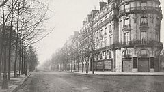 Boulevard Haussmann, de la rue Miromesnil, ca. 1853–70
