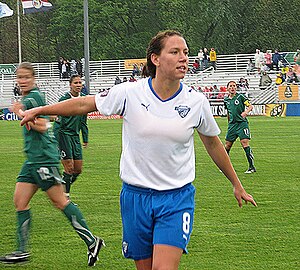 English: Lauren Cheney of the (WPS) Womens Pro...