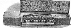 Klavikord 1659-ből