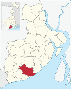 Location of ᱠᱳᱸᱴᱟᱭ ᱑