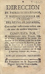 Consideraciones sobre cargos escolares impreso por "Miguel Ignacio Cosculluela" (1802)