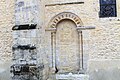 Porte aveugle permettant autrefois aux religieux de se rendre au prieuré.