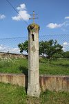 Cross in Oponešice, Třebíč District.JPG