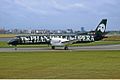 Crossair Saab 2000 in Phantom of the Opera livery