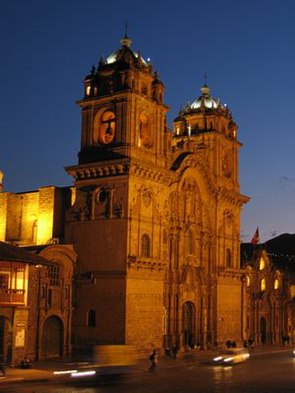 Gereja La Compañia di Plaza de Armas, Cusco