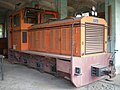 静态展示于高雄糖厂的德马A型机车。