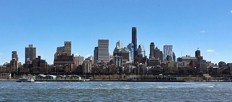 Downtown Brooklyn in Kings County, New York, the ninth-most populous county in the United States.