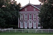 Koningshoef Mansion, build in 1865, reusing parts of a demolished church