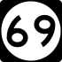 MS Highway 69 signo