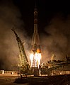 Štart Sojuzu MS-06 z Bajkonuru, 12. september 2017