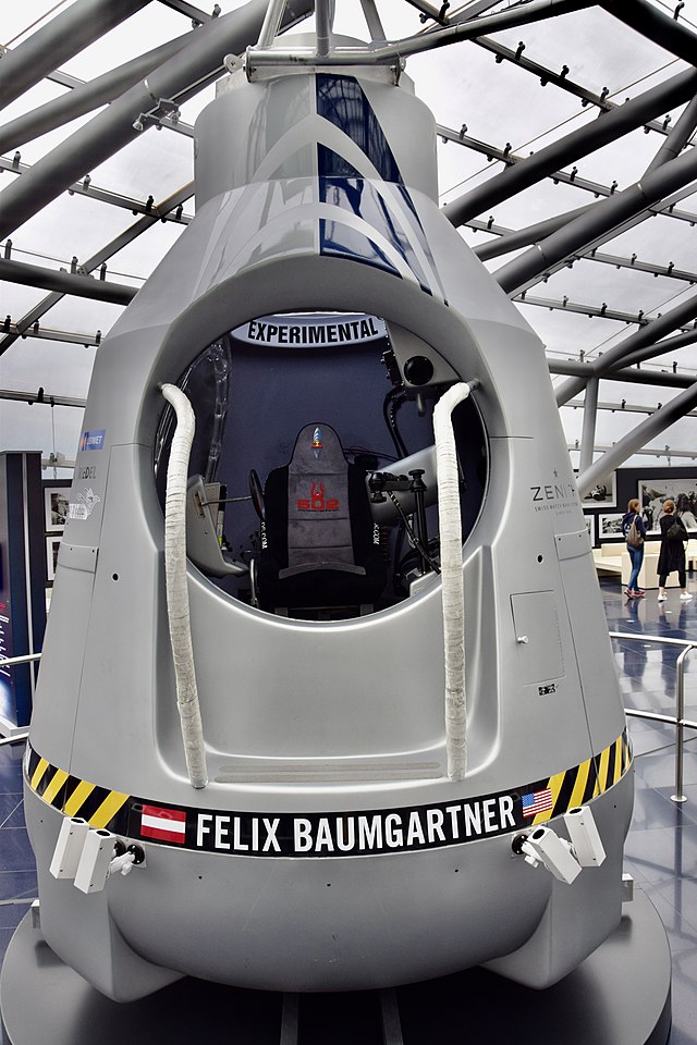 Félix Baumgartner, Red Bull Stratos, Hangar 7 (Ank Kumar, Infosys Limited)