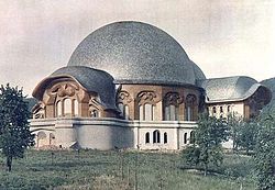 Il primo Goetheanum, 1920, Dornach, Svizzera