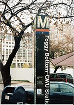 Miniatura para Foggy Bottom–GWU (Metro de Washington)