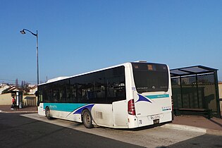 Le Citaro Facelift no 535 sur la ligne 301 à la gare routière de Corbeil-Essonnes.