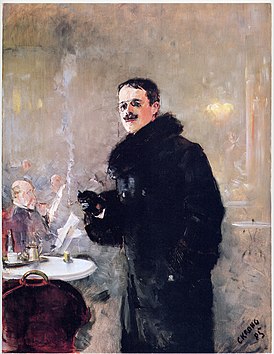 Портрет работы К. Крога, 1885 год