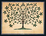 Hannah Cohoon: The Tree of Light or Blazing Tree, 1845
