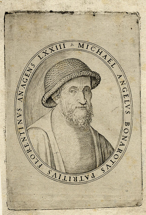 Giulio Bonasone Michelangelo Buonarroti 1548 ubs G 0883 II
