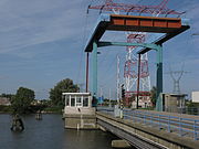 Podul Willems în 2010...