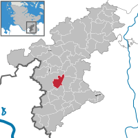 Großhansdorf na mapě