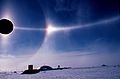 Halové javy na južnom póle