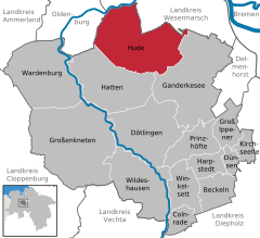 Hude (Oldenburg) in OL.svg