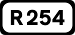 R254 road shield}}