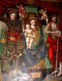 La Madonna col Bambino, San Michele e San Giovanni Battista, Tavola, XVI secolo