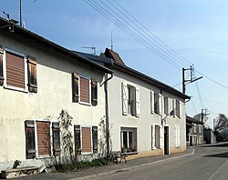 Skyline of Jevoncourt