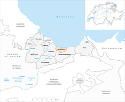 Rorschach sijaitsee Koillis-Sveitsissä Saksan ja Itävallan vastaisella rajalla.
