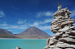 Зелена Лагуна Laguna Verde Q'umirqucha -